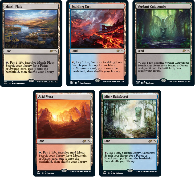 Secret Lair: Ultimate Edition The Enemy Fetch Lands - Image 3